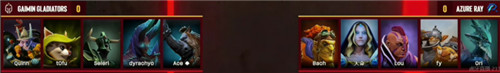 DOTA2梦幻联赛小组赛A组 中国战队AR战平GG战队