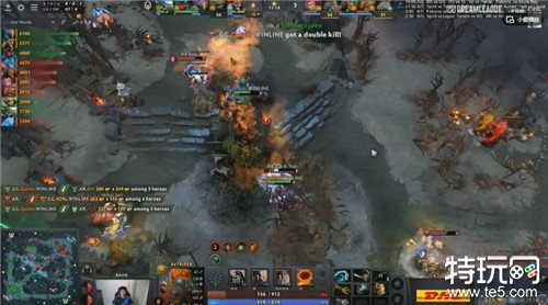 DOTA2梦幻联赛小组赛A组 中国战队AR战平GG战队
