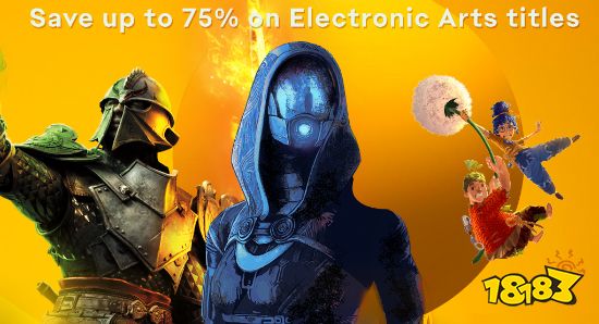 Steam平台EA特卖开启:《质量效应》等大作2.5折起