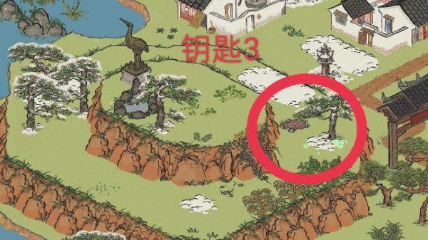 江南百景图徽州府探险第一章攻略：徽州探险第一章宝箱钥匙位置一览[多图]图片7